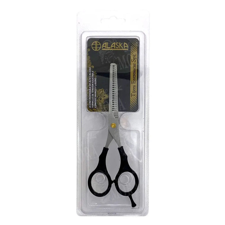 ALASKA TIJERA ENTRESACAR MOD AK-0018 Perfumería la Mora