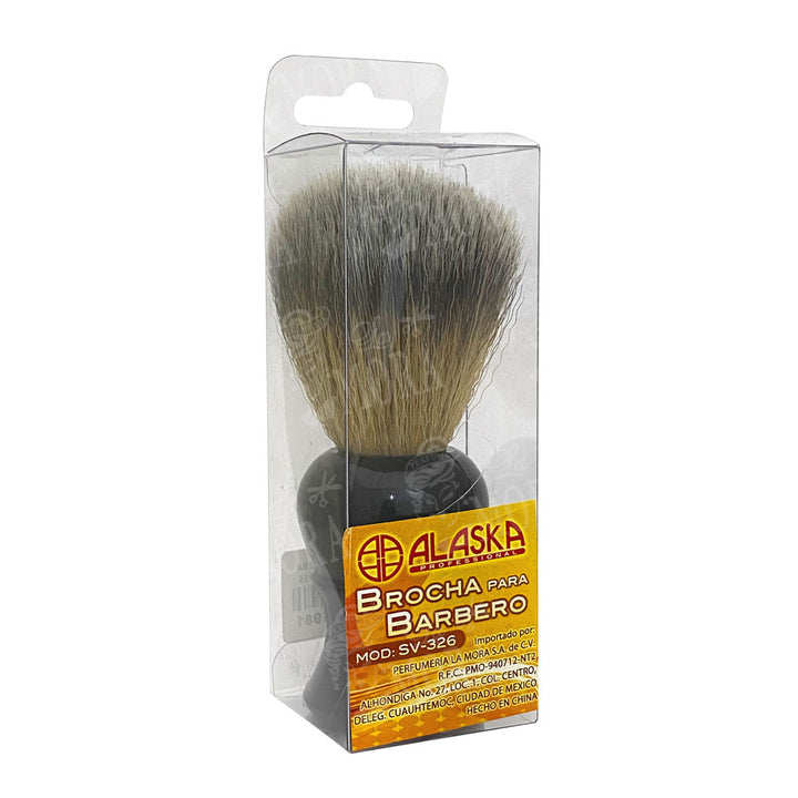 BROCHA PARA BARBERO NEGRO ALASKA SV-326
