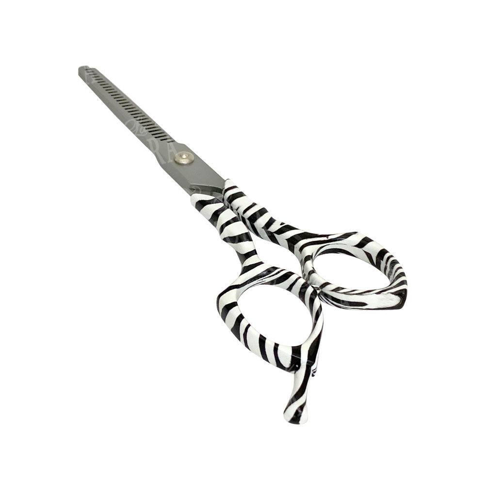 ALASKA TIJERA DE CORTE DE CABELLO DE ENTRESACAR TATOO ZEBRA
