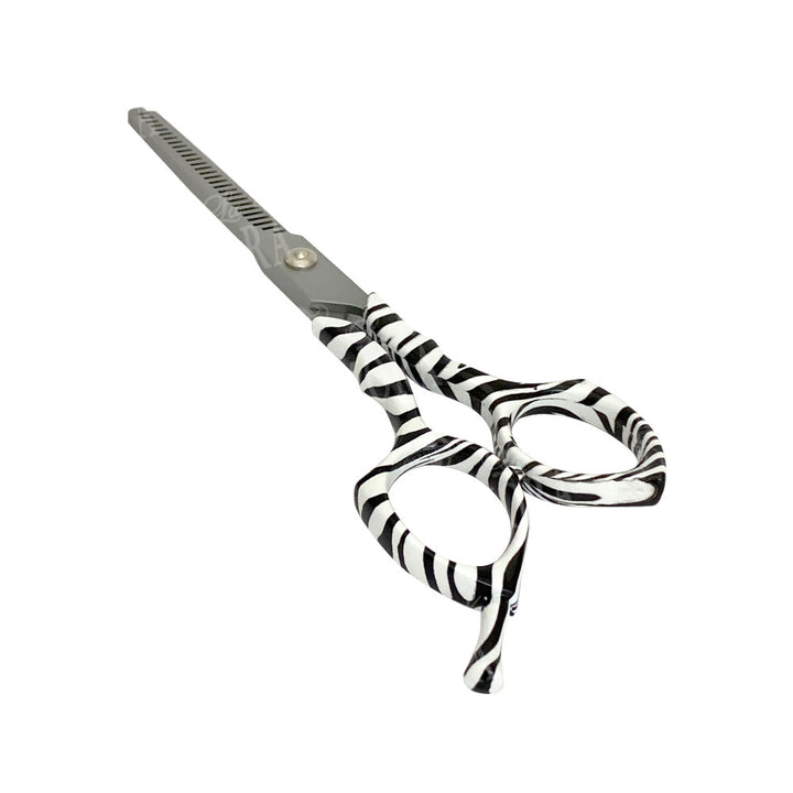 ALASKA TIJERA DE CORTE DE CABELLO DE ENTRESACAR TATOO ZEBRA