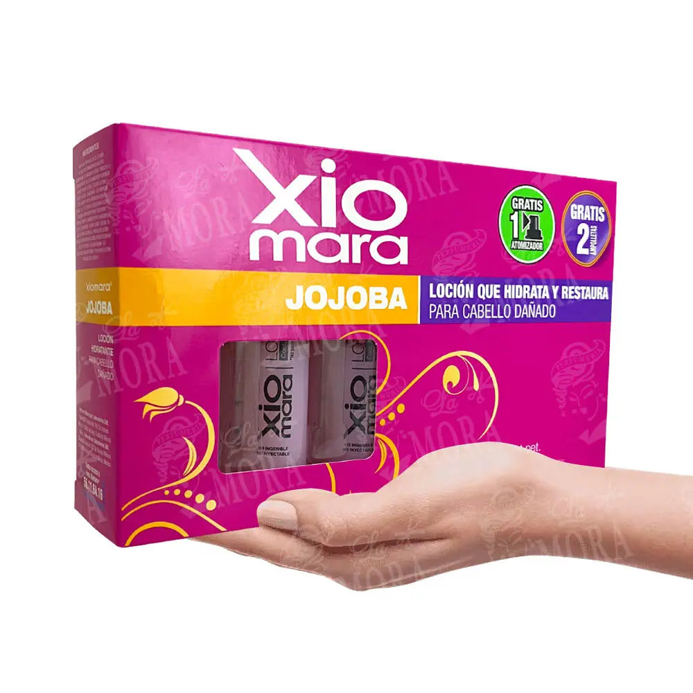 AMPOLLETAS DE JOJOBA XIOMARA 12 PZ Perfumería la Mora