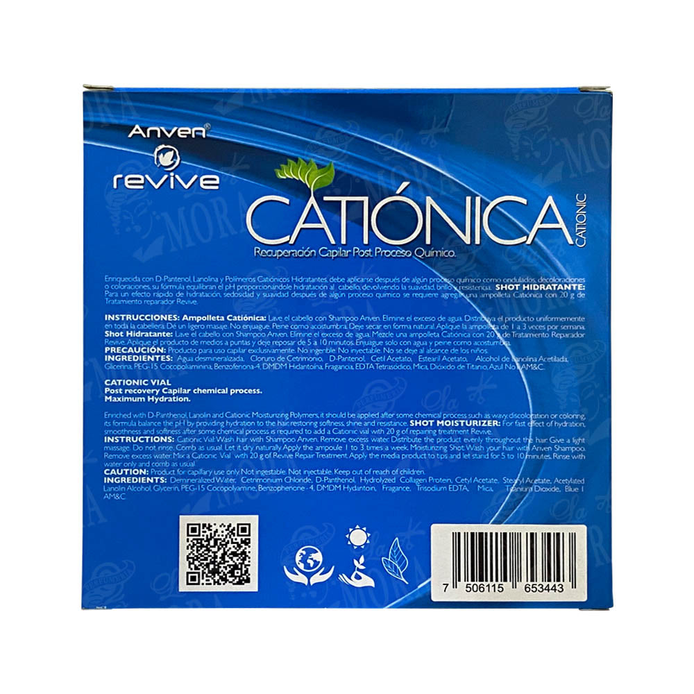 ANVEN AMPOLLETA CATIONICA. 200ML