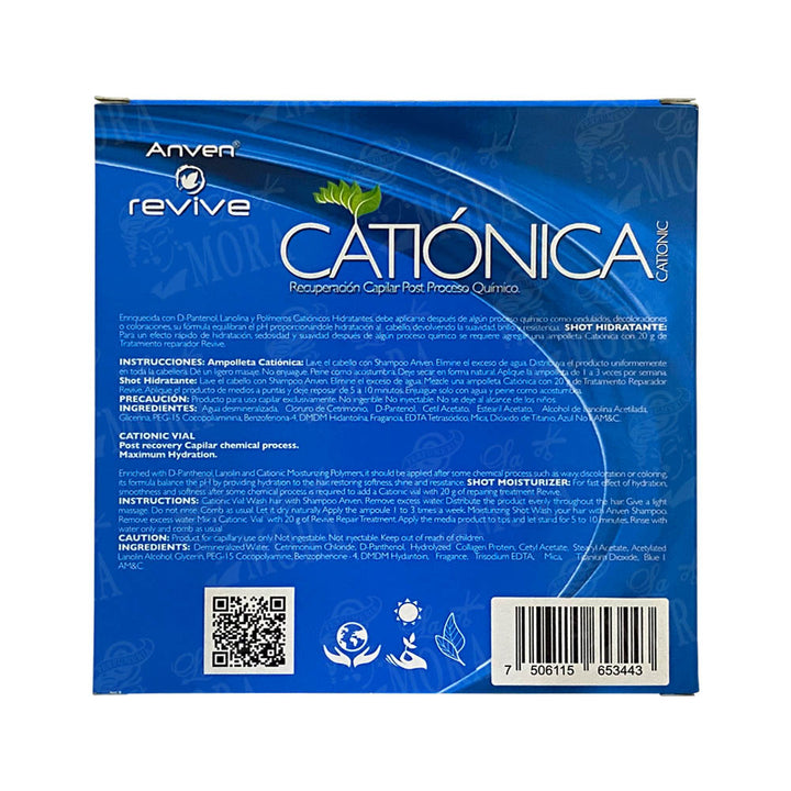 ANVEN AMPOLLETA CATIONICA. 200ML