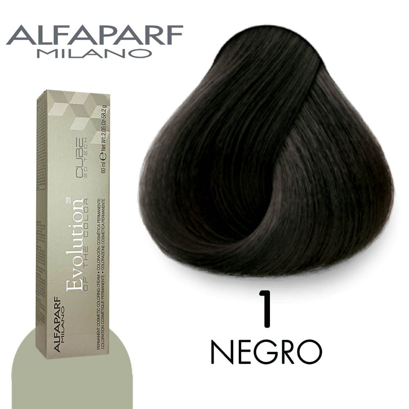 ALFAPARF TINTE 1 NEGRO 58.2 GR