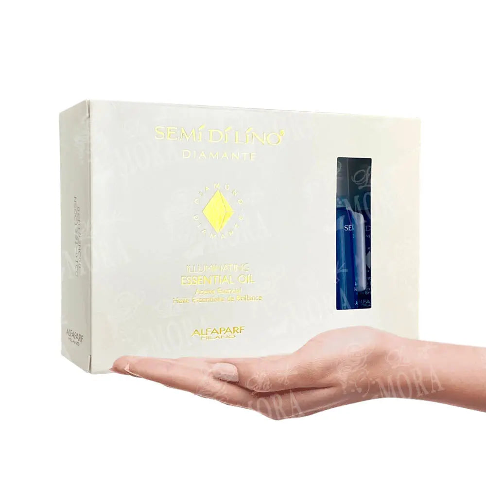 Ampolleta Alfaparf White Diamond Semi Di Lino Azul 120Ml Perfumería la Mora