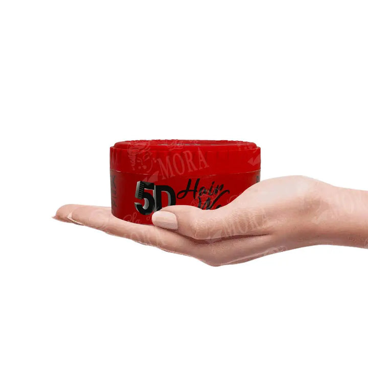 BAREGK 5D CERA PARA PEINAR CONTROL ROJA 150 ML 5 OZ Perfumería la Mora