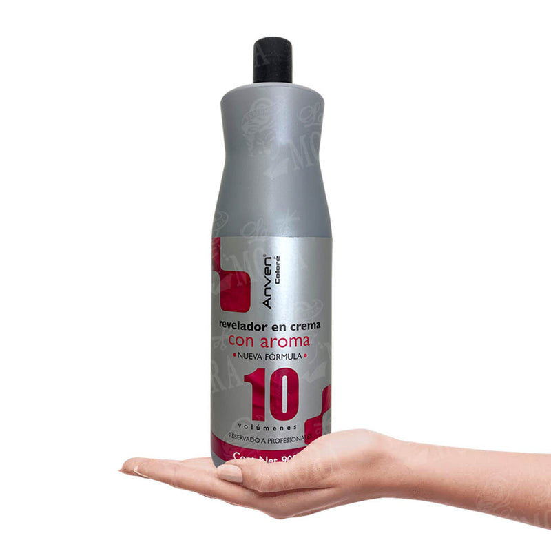 ANVEN CREMA REVELADORA PERÓXIDO 10 VOL. 900 ML