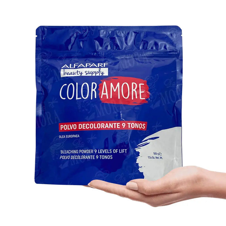 Color Amore Polvo Decolorante 9 Tonos 500 Gr Nuevo Perfumería la Mora