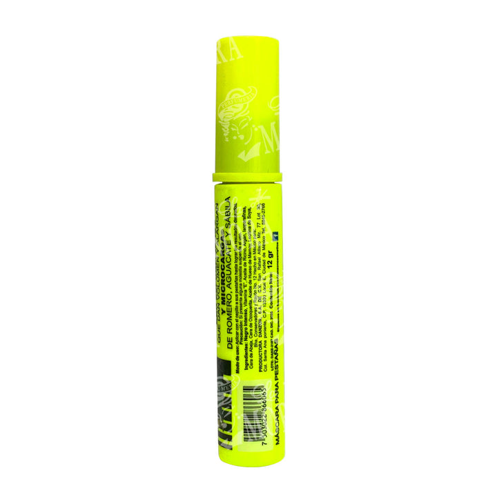 MÁSCARA DE PESTAÑAS DANZON ROMERO, AGUACATE Y SABILA  12 GR