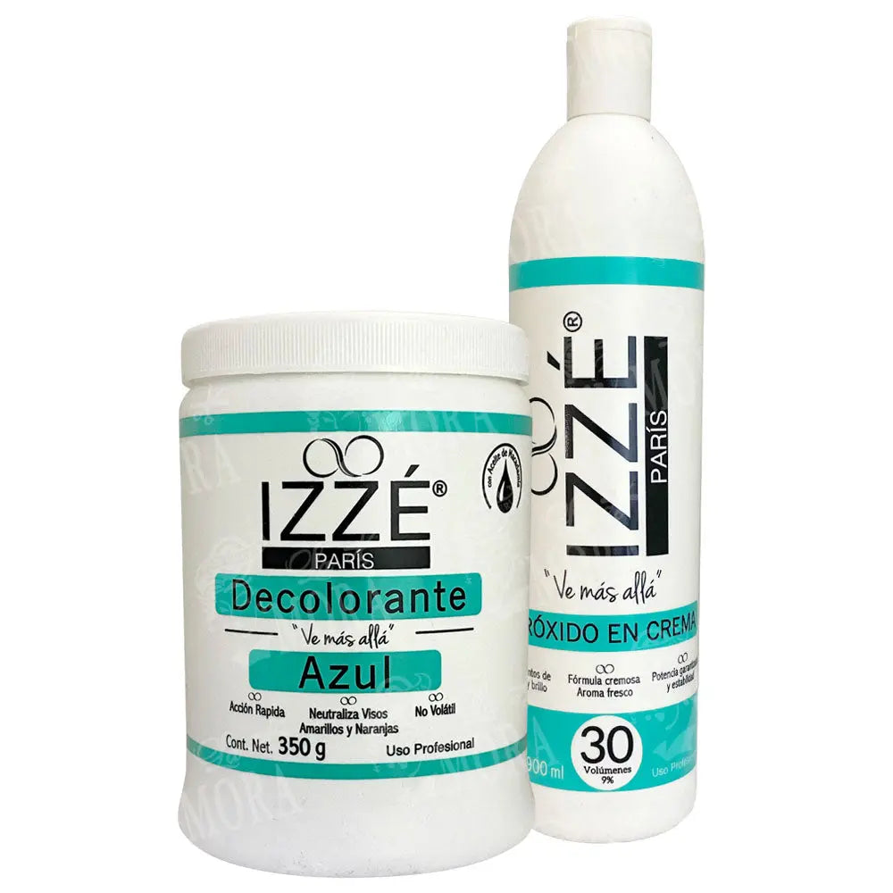 DECOLORANTE IZZÉ AZUL 350GR Perfumería la Mora