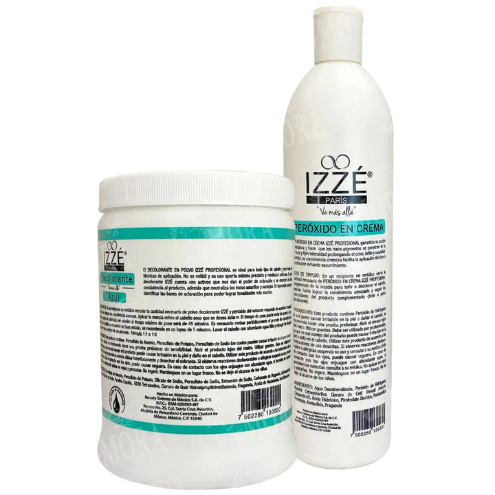 DECOLORANTE IZZÉ AZUL 350GR Perfumería la Mora