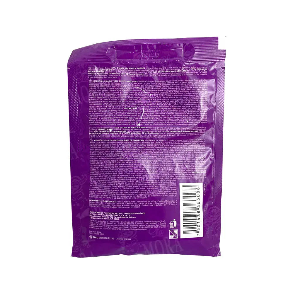 DECOLORANTE KUUL SOBRE 50 GR Perfumería la Mora