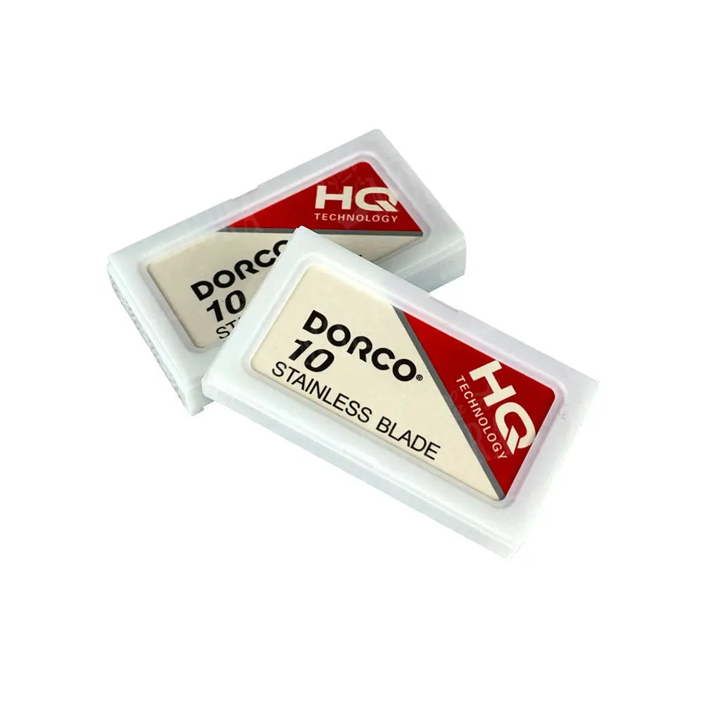 DORCO NAVAJA DOBLE FILO ROJA Perfumería la Mora