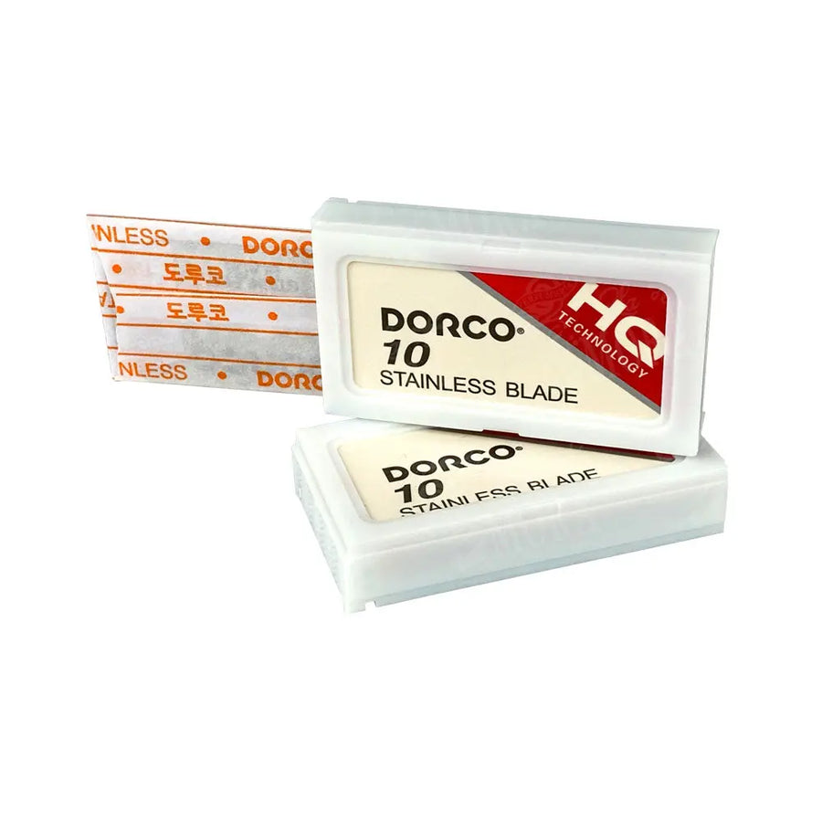 DORCO NAVAJA DOBLE FILO ROJA Perfumería la Mora