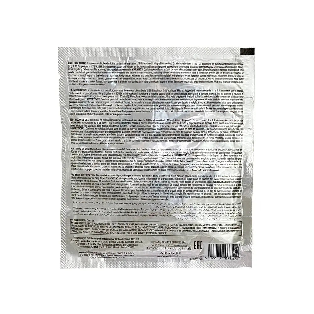 Decolorante Alfaparf Bleach Potencia 7 50Gr Perfumería la Mora