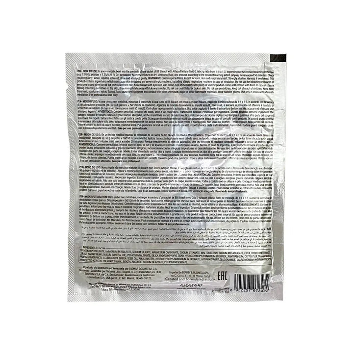 Decolorante Alfaparf Bleach Potencia 7 50Gr Perfumería la Mora