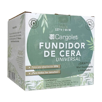 FUNDIDOR DE CERA PARA DEPILAR UNIVERSAL CARGOLET Perfumería la Mora