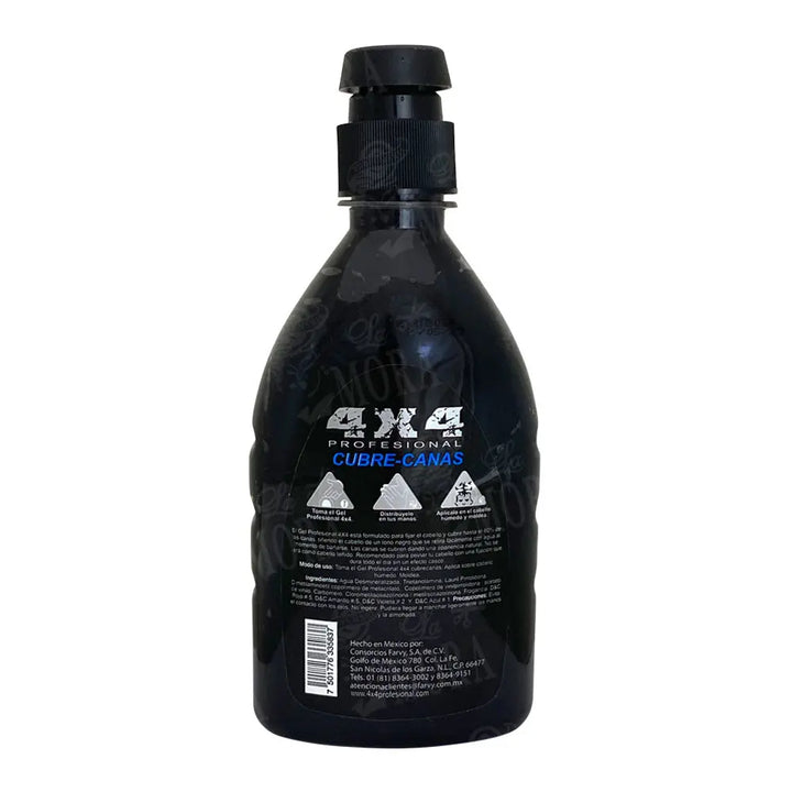 GEL CUBRE CANAS 4 X 4 315 GR Perfumería la Mora