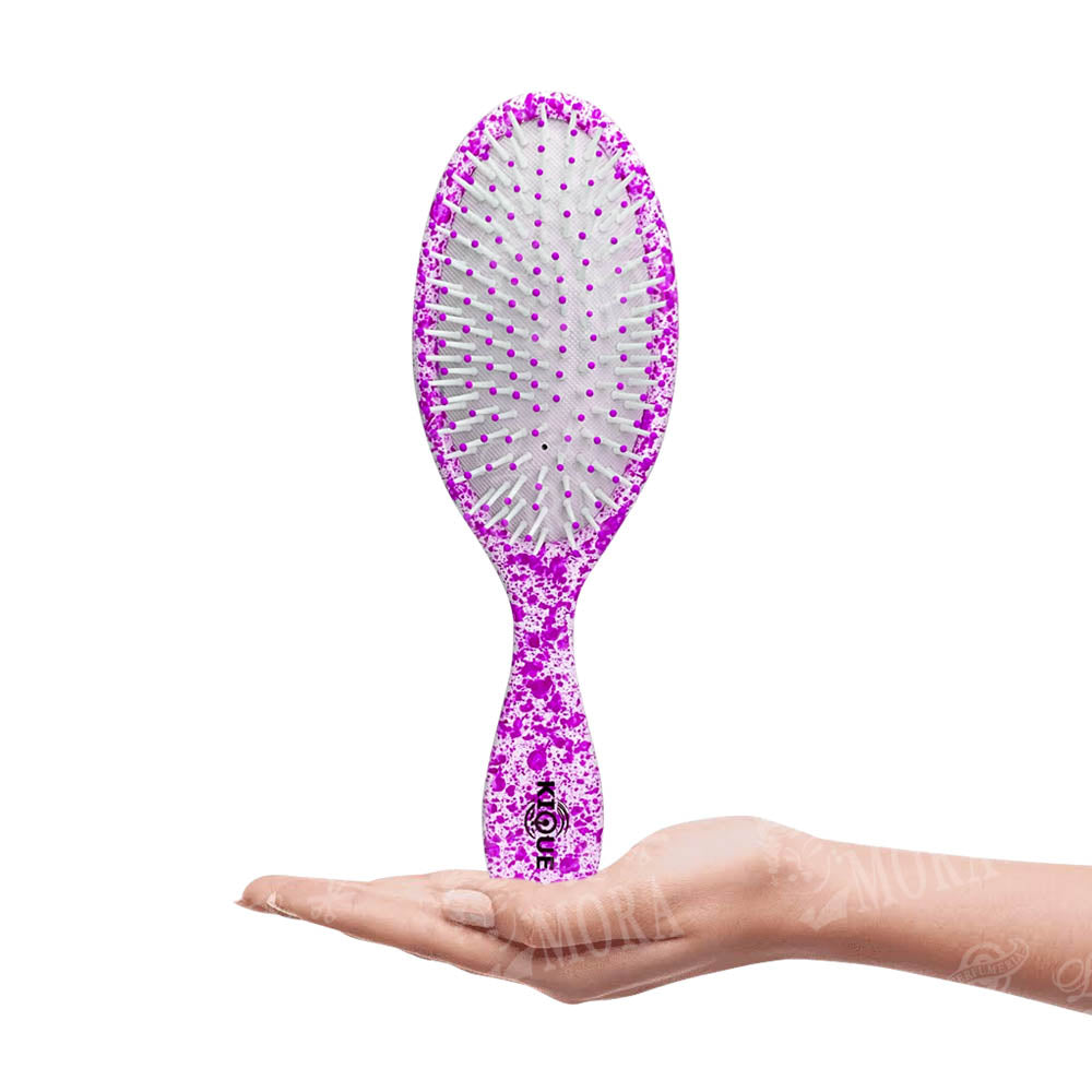CEPILLO KIQUE OVAL PLASH ROSA