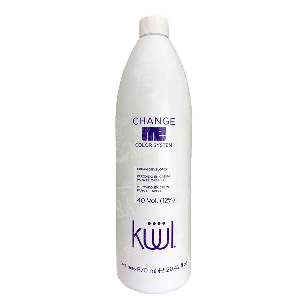 KUUL CHANGE ME COLOR SYSTEM PERÓXIDO 40 VOL 870 ML Perfumería la Mora
