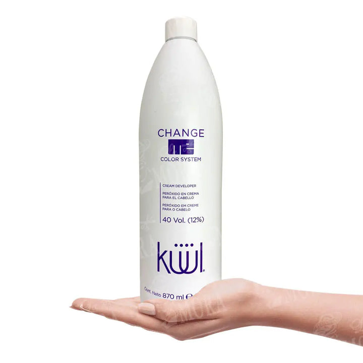 KUUL CHANGE ME COLOR SYSTEM PERÓXIDO 40 VOL 870 ML Perfumería la Mora
