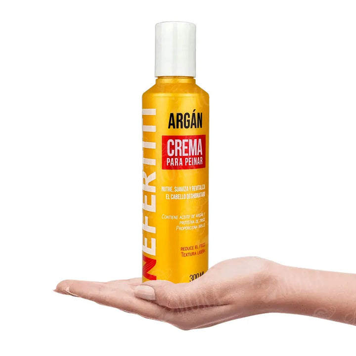 NEFERTITI CREMA PARA PEINAR DE ARGAN 300 ML Perfumería la Mora