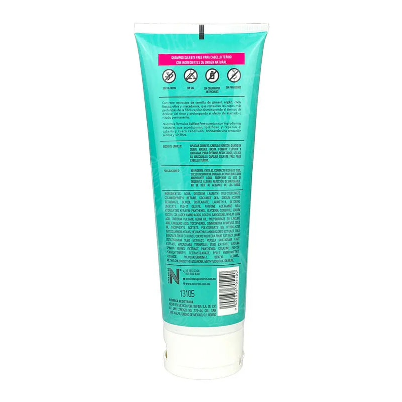 NEFERTITI SHAMPOO SIN SULFATO TEÑIDO 250 ML Perfumería la Mora