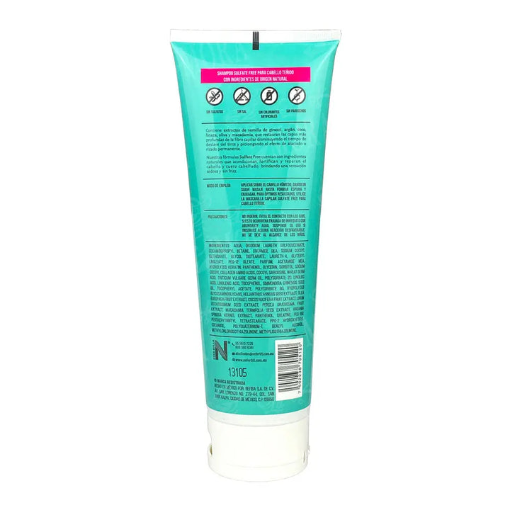NEFERTITI SHAMPOO SIN SULFATO TEÑIDO 250 ML Perfumería la Mora