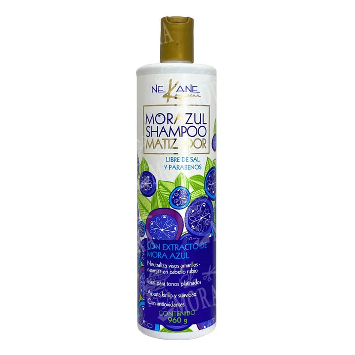 NEKANE MORA AZUL SHAMPOO MATIZADOR 960GR Perfumería la Mora