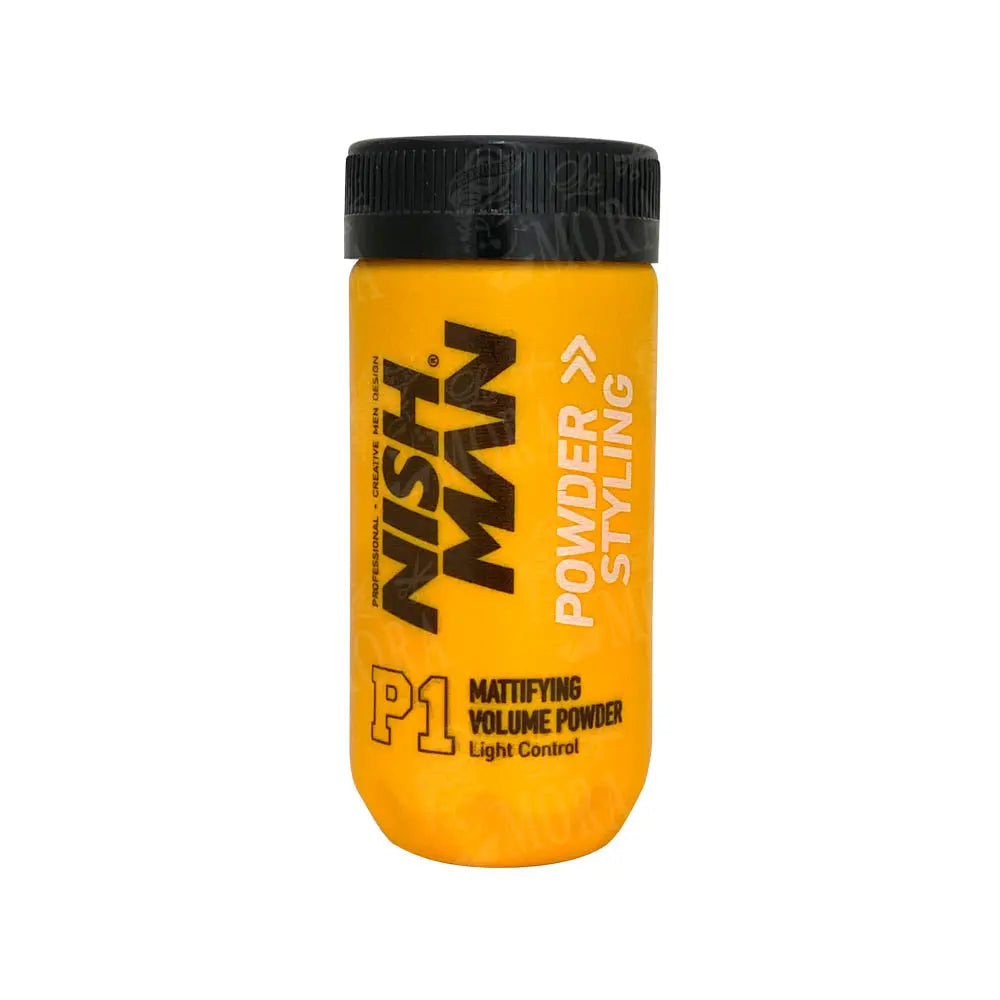 NISH MAN POLVO VOLUMINIZADOR MATIFICANTE 20 GR Perfumería la Mora
