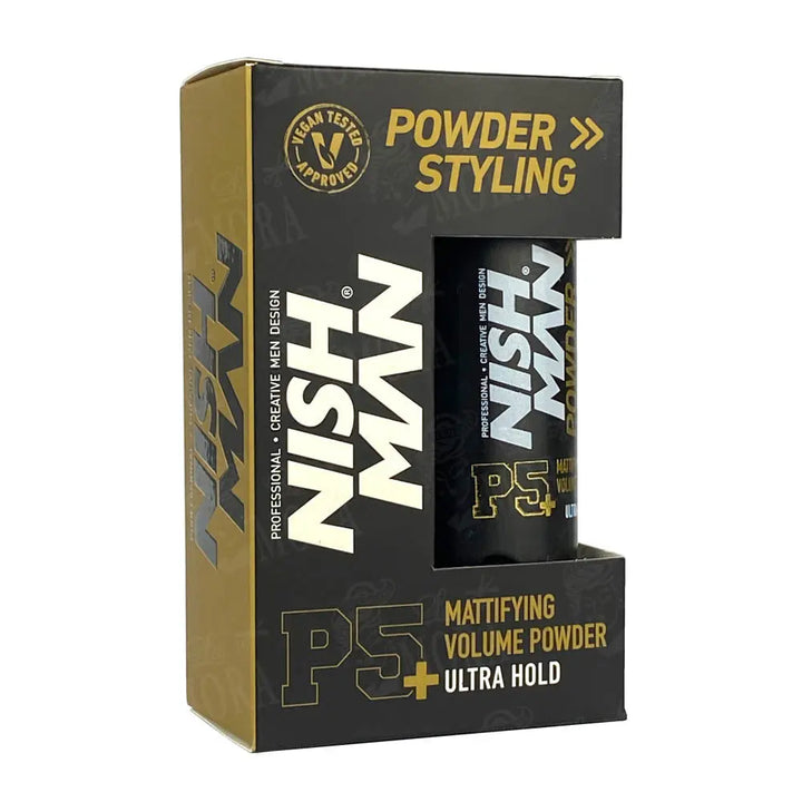 NISH MAN POLVO VOLUMINIZADOR ULTRA HOLD 20 GR Perfumería la Mora