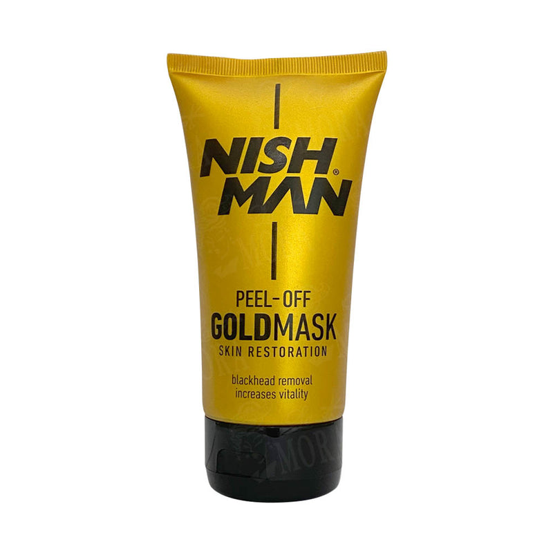 NISH MAN MASCARILLA P/ACNE Y PUNTOS NEGROS GOLD 150 ML 5 OZ