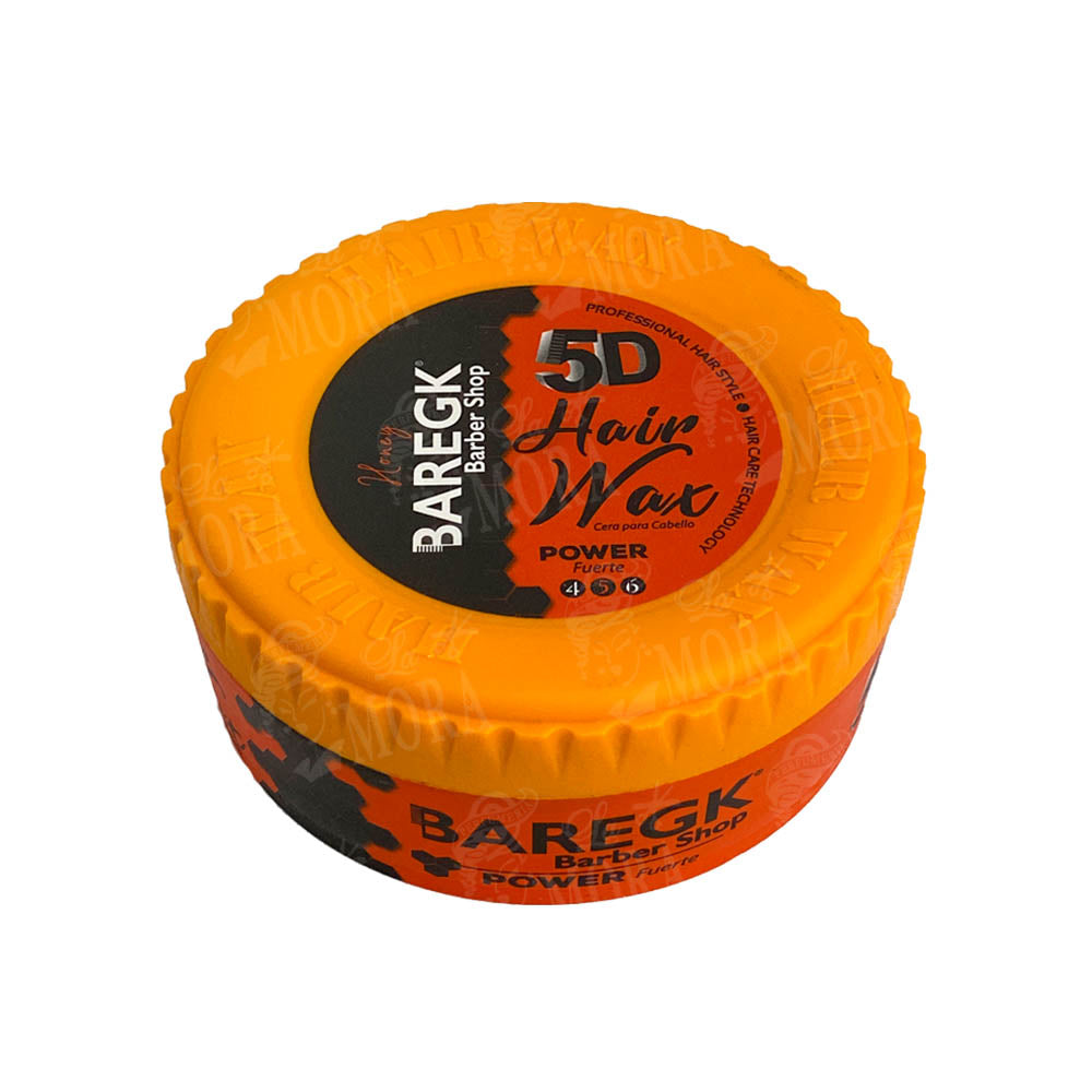 BAREGK 5D  CERA PARA PEINAR FUERTE NARANJA 150 ML