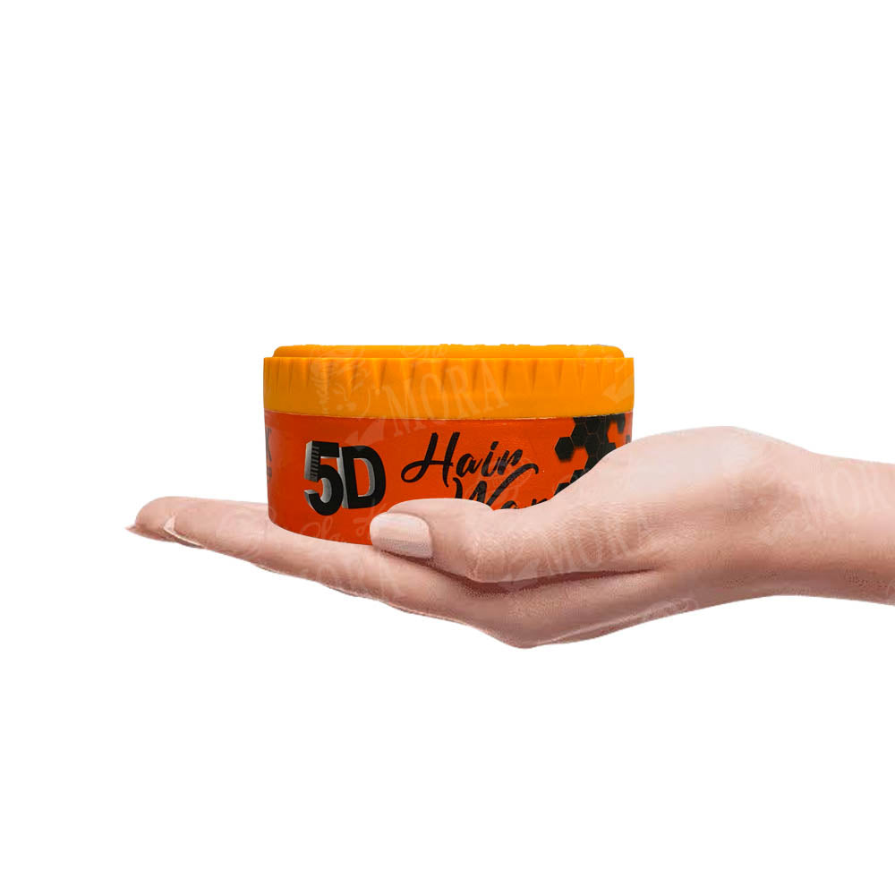 BAREGK 5D  CERA PARA PEINAR FUERTE NARANJA 150 ML