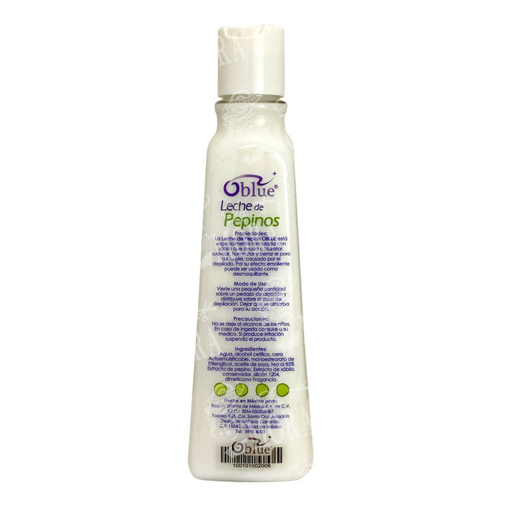OBLUE LECHE DE PEPINOS 250 ML
