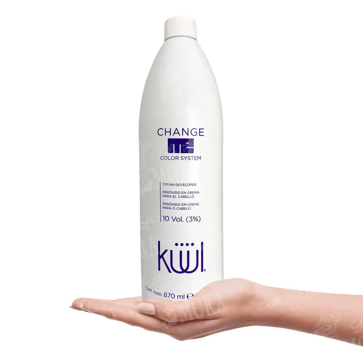 PERÓXIDO KUUL CHANGE ME COLOR SYSTEM 10 VOL 870 ML Perfumería la Mora