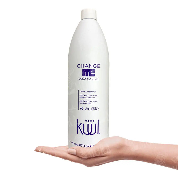 PERÓXIDO KUUL CHANGE ME COLOR SYSTEM 20 VOL 870 ML Perfumería la Mora