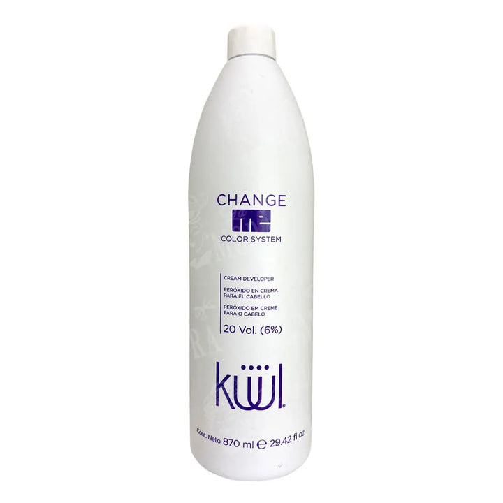 PERÓXIDO KUUL CHANGE ME COLOR SYSTEM 20 VOL 870 ML Perfumería la Mora
