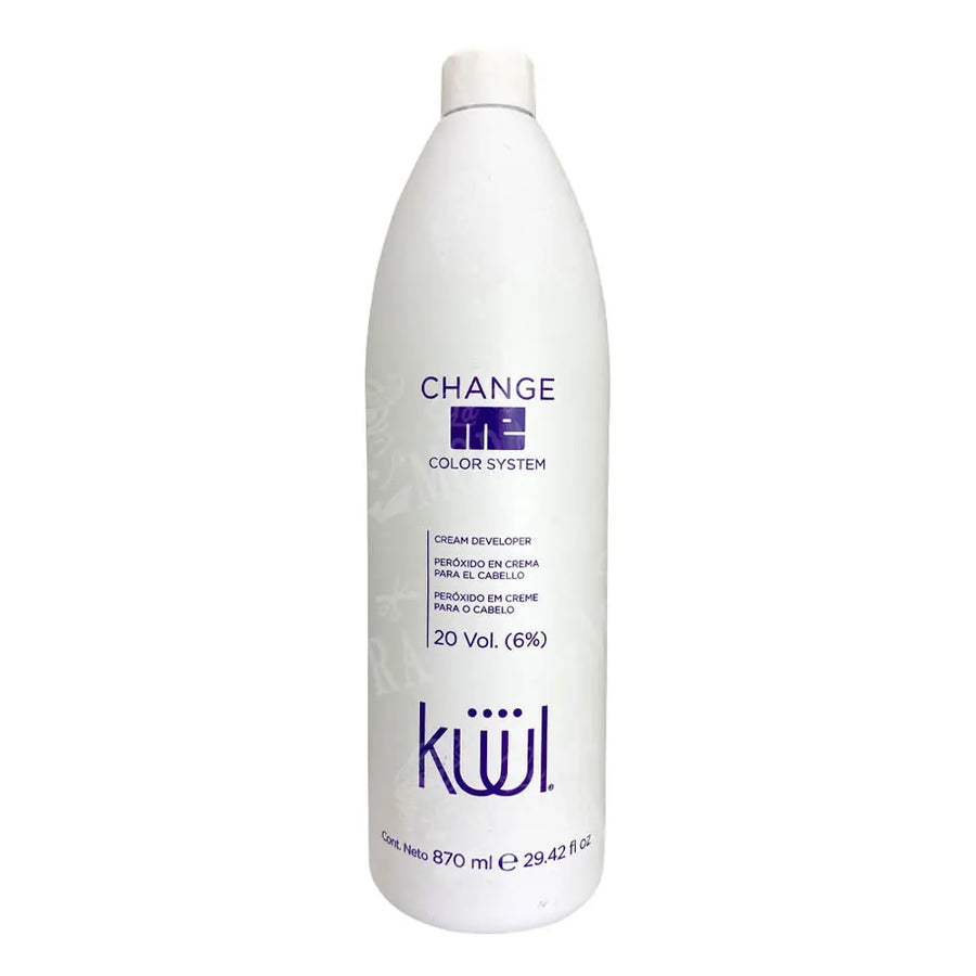 PERÓXIDO KUUL CHANGE ME COLOR SYSTEM 20 VOL 870 ML Perfumería la Mora