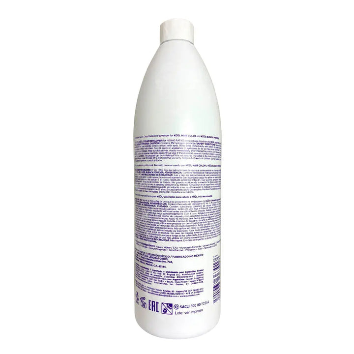 PERÓXIDO KUUL CHANGE ME COLOR SYSTEM 30 VOL 870 ML Perfumería la Mora