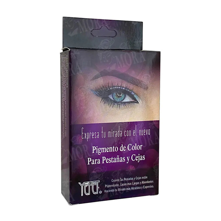 PIGMENTO DE COLOR PARA PESTAÑAS Y CEJAS YEFET Perfumería la Mora