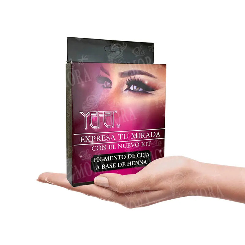 PIGMENTO PARA CEJAS YEFET A BASE DE HENNA Perfumería la Mora