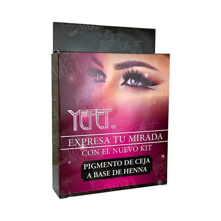 PIGMENTO PARA CEJAS YEFET A BASE DE HENNA Perfumería la Mora