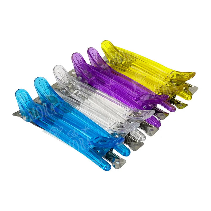PINZAS PICO DE GARZA DE COLORES KIQUE 12PZAS KQ-0022 Perfumería la Mora