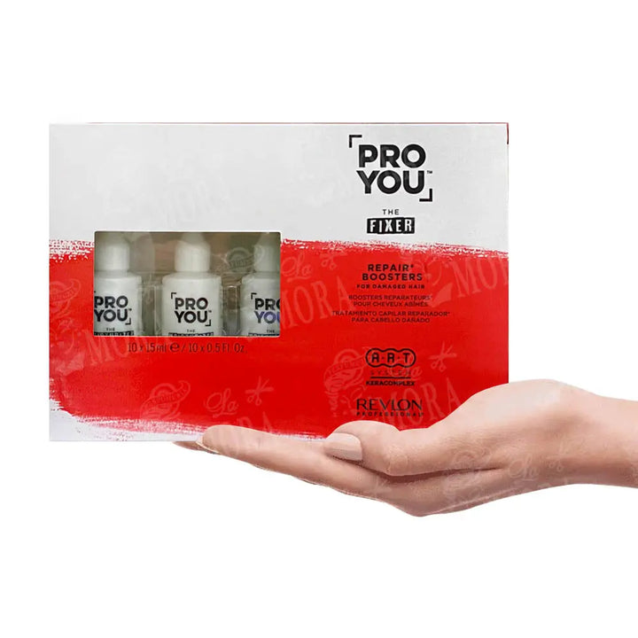 REVLON PRO YOU AMPOLLETAS FIXER REPAIR BOOSTER Perfumería la Mora