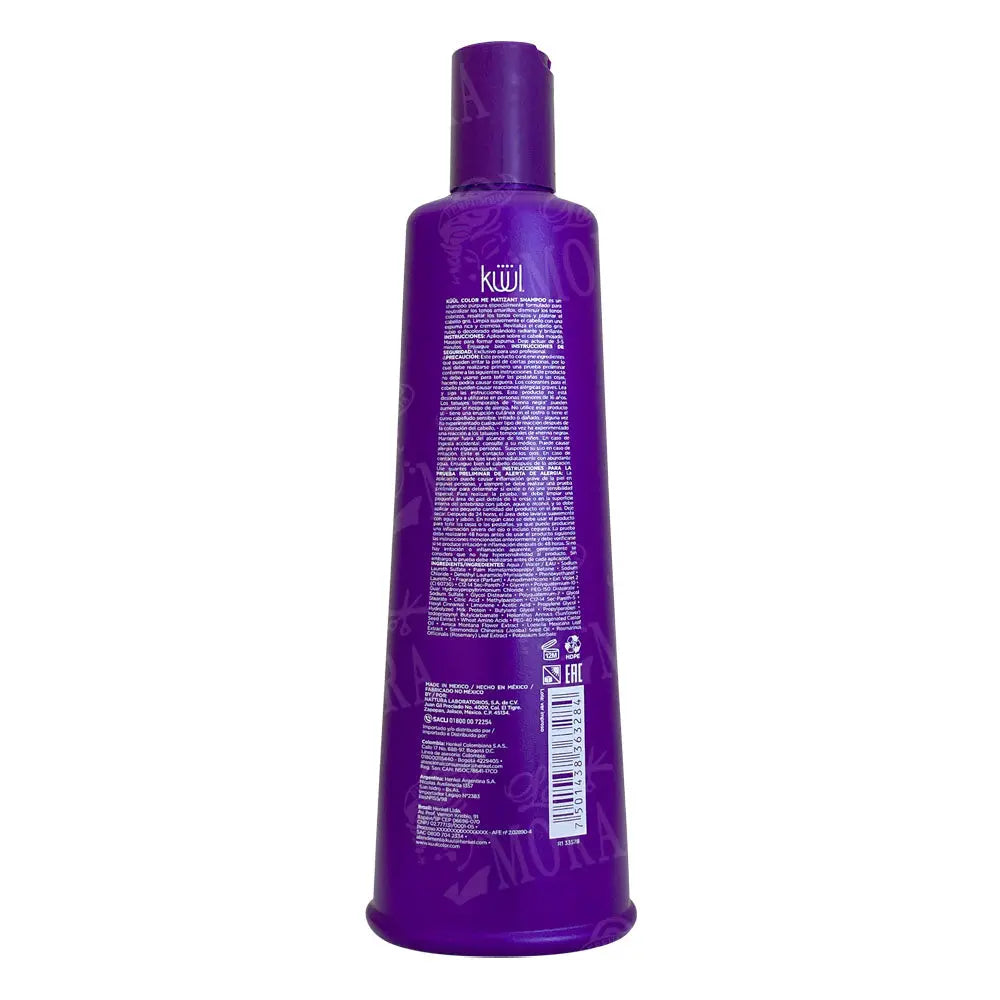 SHAMPOO KUUL MATIZANTE 300 ML Perfumería la Mora