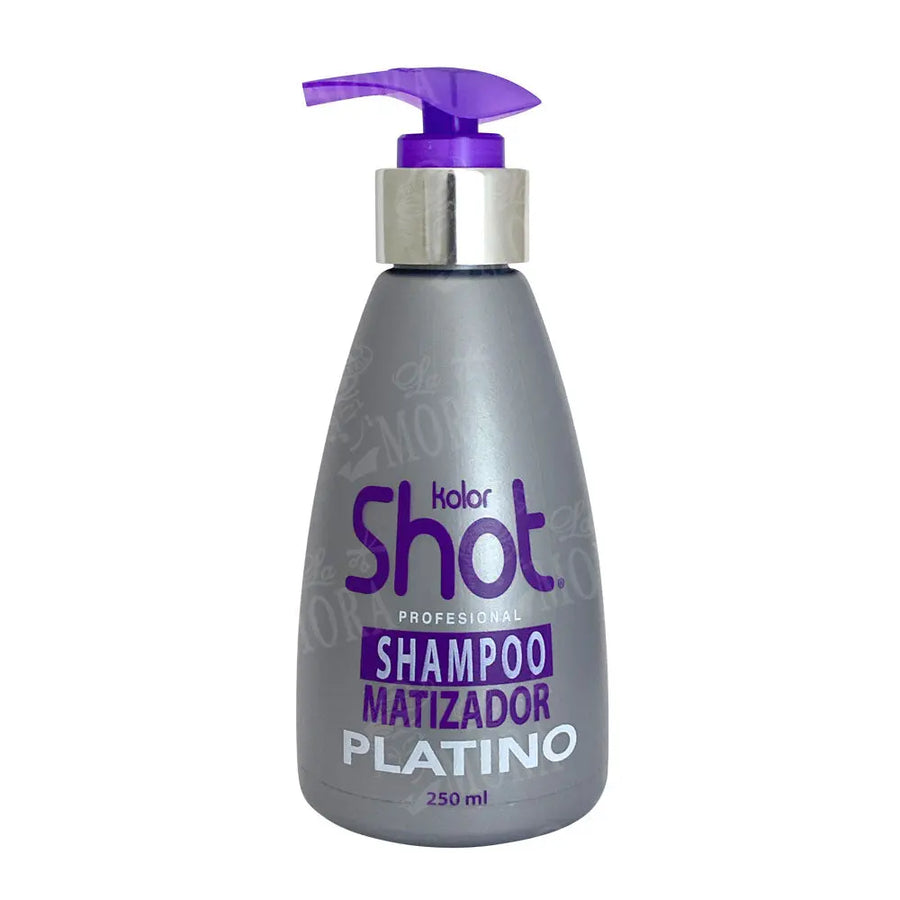 SHAMPOO MATIZADOR KOLORSHOT PLATINADO 250ML Perfumería la Mora