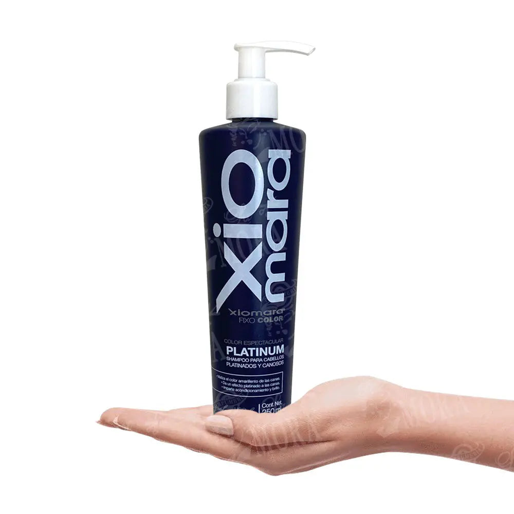 SHAMPOO XIOMARA PLATINUM PARA MATIZAR CANAS 250 ML Perfumería la Mora