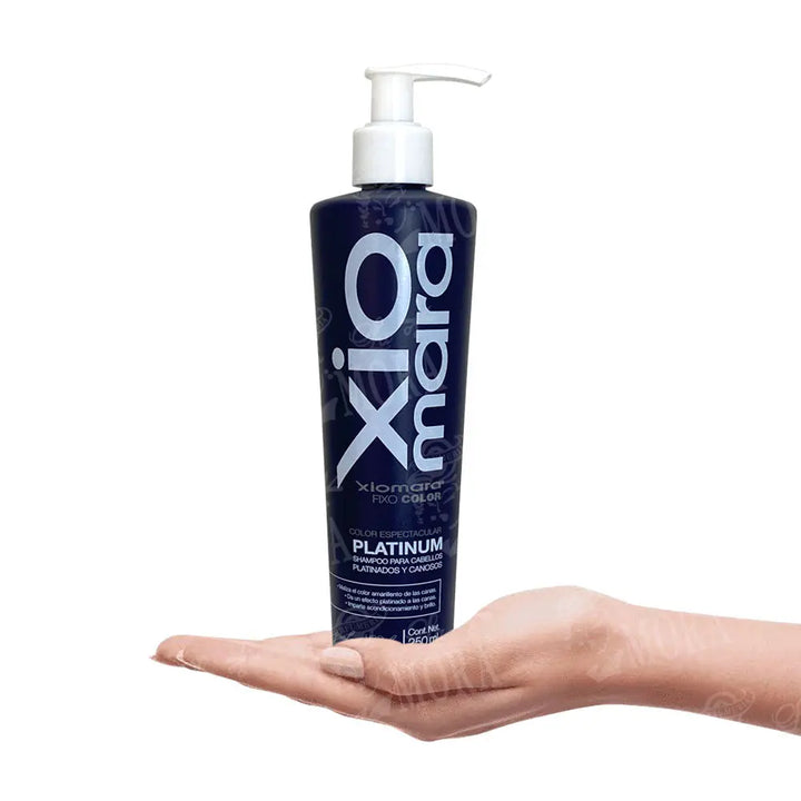 SHAMPOO XIOMARA PLATINUM PARA MATIZAR CANAS 250 ML Perfumería la Mora