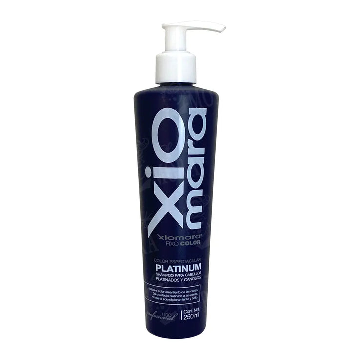 SHAMPOO XIOMARA PLATINUM PARA MATIZAR CANAS 250 ML Perfumería la Mora